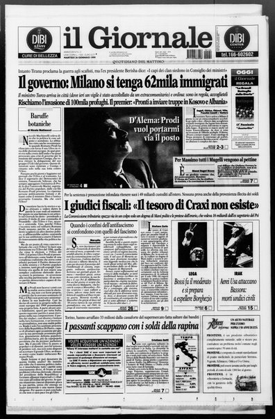 Il giornale : quotidiano del mattino